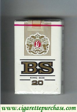 BS cigarettes king size 20